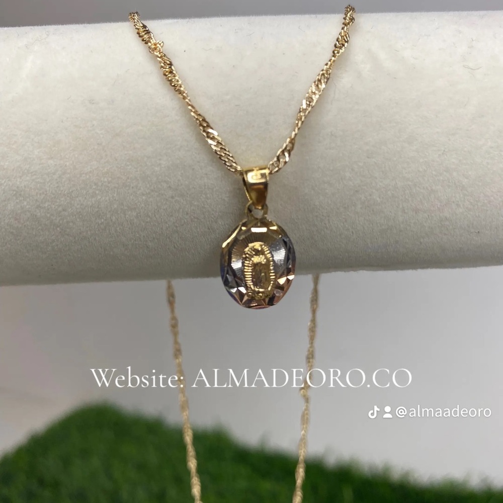 Mini Saints Necklace - Virgin Mary